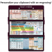 WhiteCoat Clipboard® Trifold - Wine Food Industry Edition